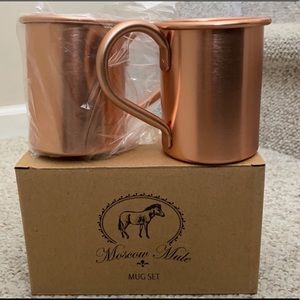 NWT Moscow Mule Mug Set
